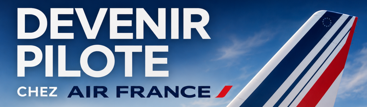 Devenez pilote Air France : la campagne Cadets Air France 2026 est ouverte !